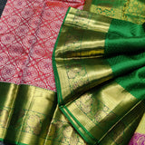 Kanchi Meenakari Brocade Pure handloom Silk Saree - KMP3204