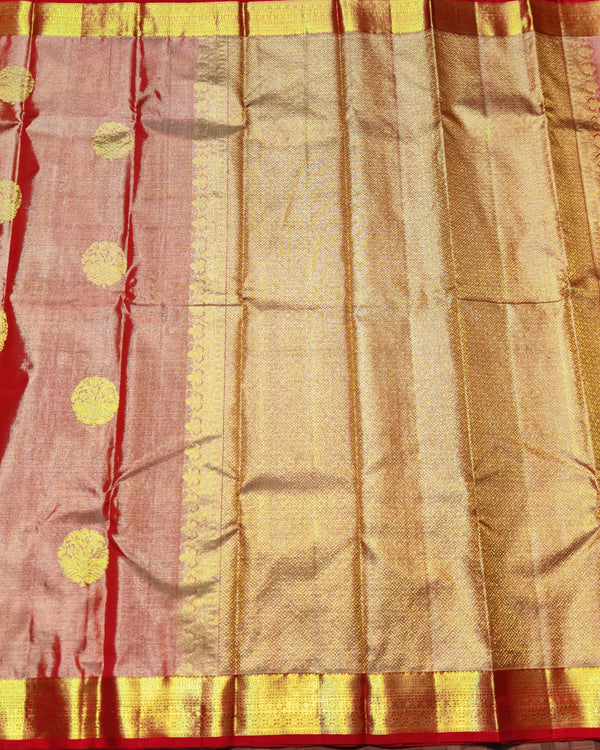Kanchi Pure Handloom Tissue Silk Saree - KMP241 alternate view