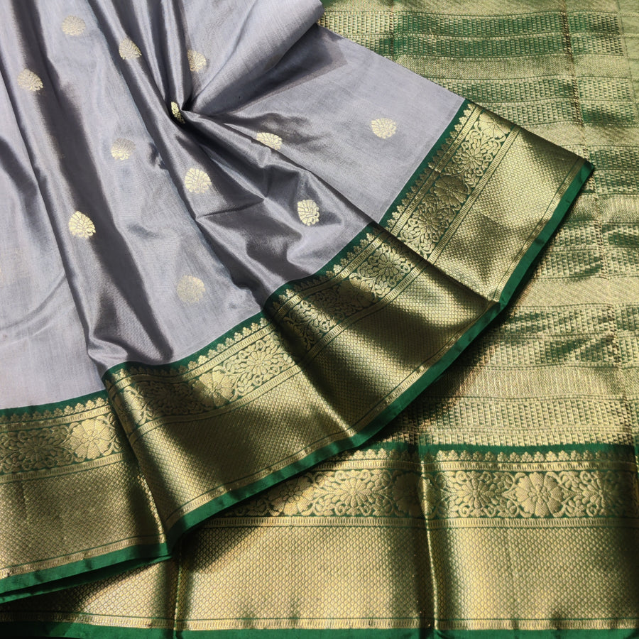 Kanchi pure soft silk Saree - KMP1534