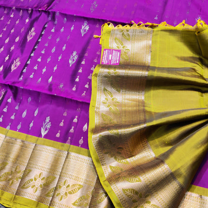 Meenakari lightweight pattu Saree - KMP1720