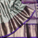 Kanchi Meenakari Handloom Lightweight Pure Silk Saree – KMP255