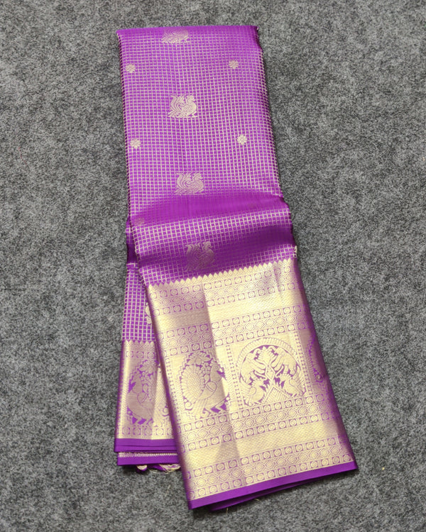 Kanchi Vintage Handloom Pattu Saree - KMP236