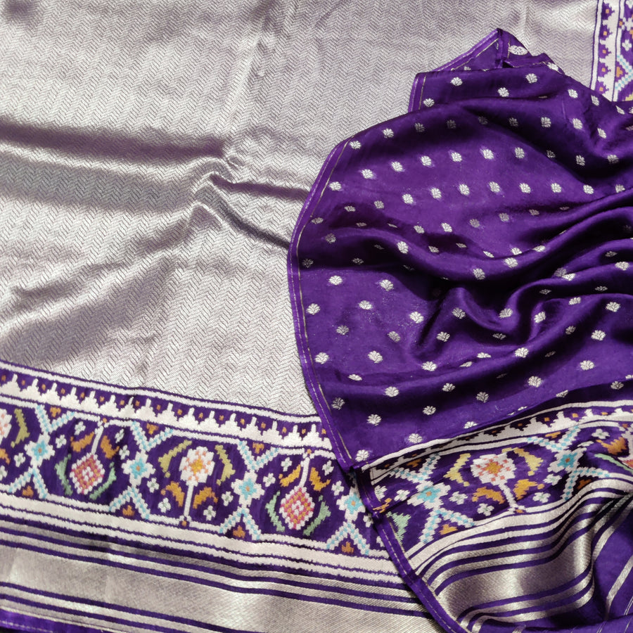 Banaras Tissue Patola silk saree - BRS29