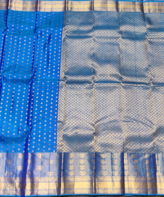 Kanchi pure vintage silk Saree - KMP3001