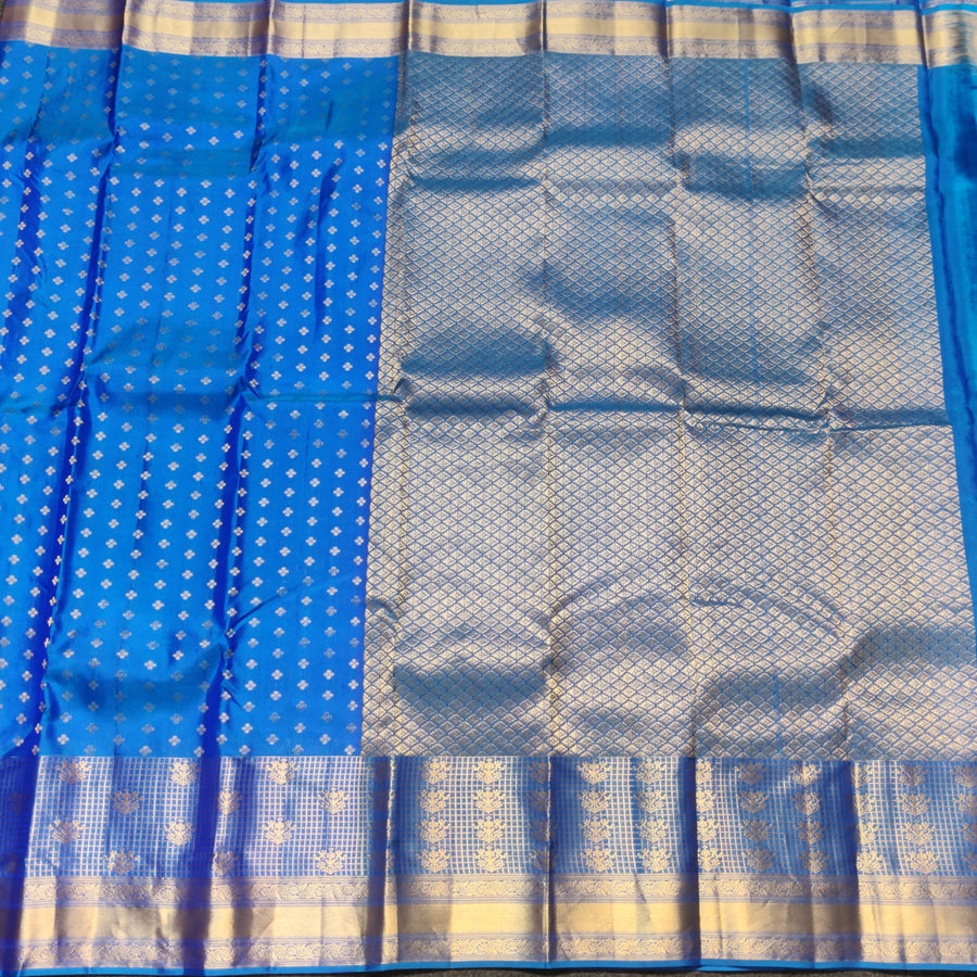 Kanchi pure vintage silk Saree - KMP3001