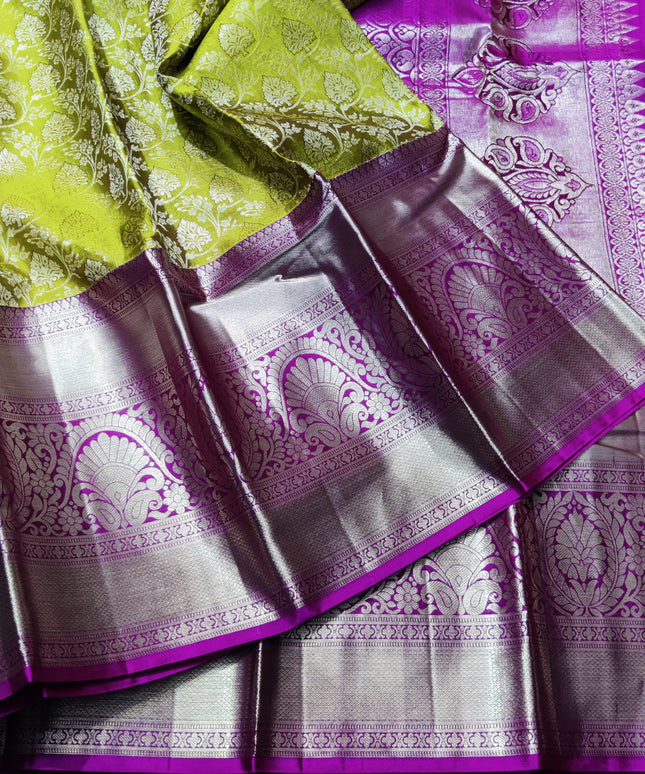 Kanchi pure silk saree - KMP99