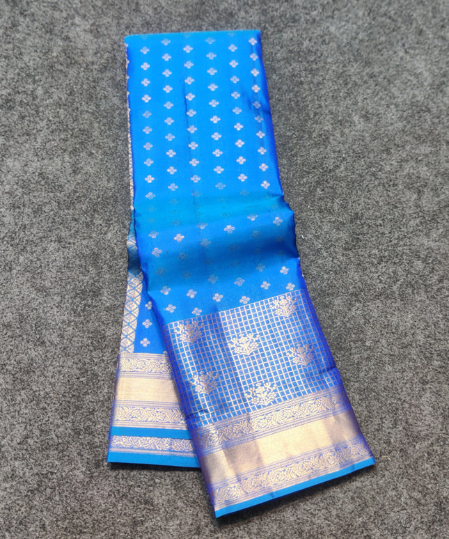 Kanchi pure vintage silk Saree - KMP3001