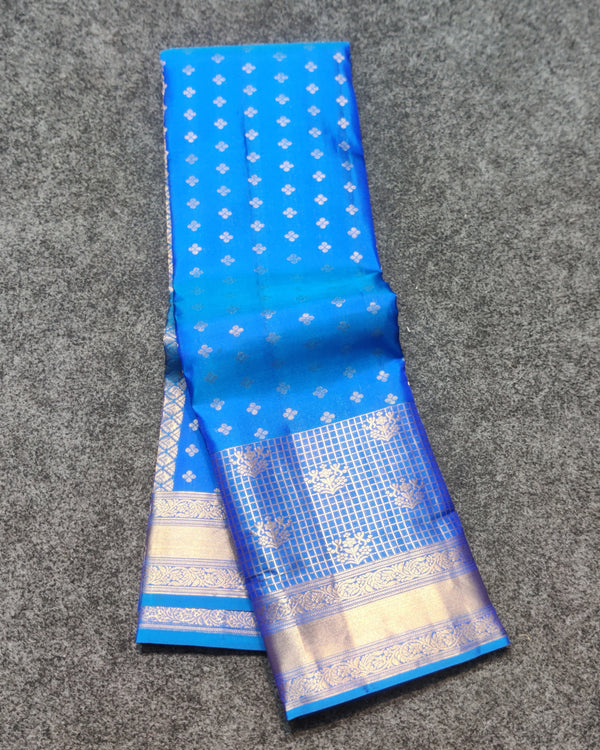 Kanchi pure vintage silk Saree - KMP3001
