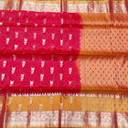 Lightweight pattu Scurt Border Saree - LWP302