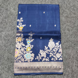 Crepe Banaras silk saree -BS02