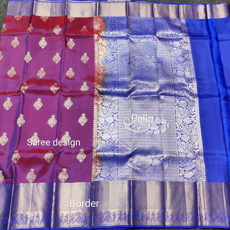 40%Off Kanchi pattu saree - KMP19