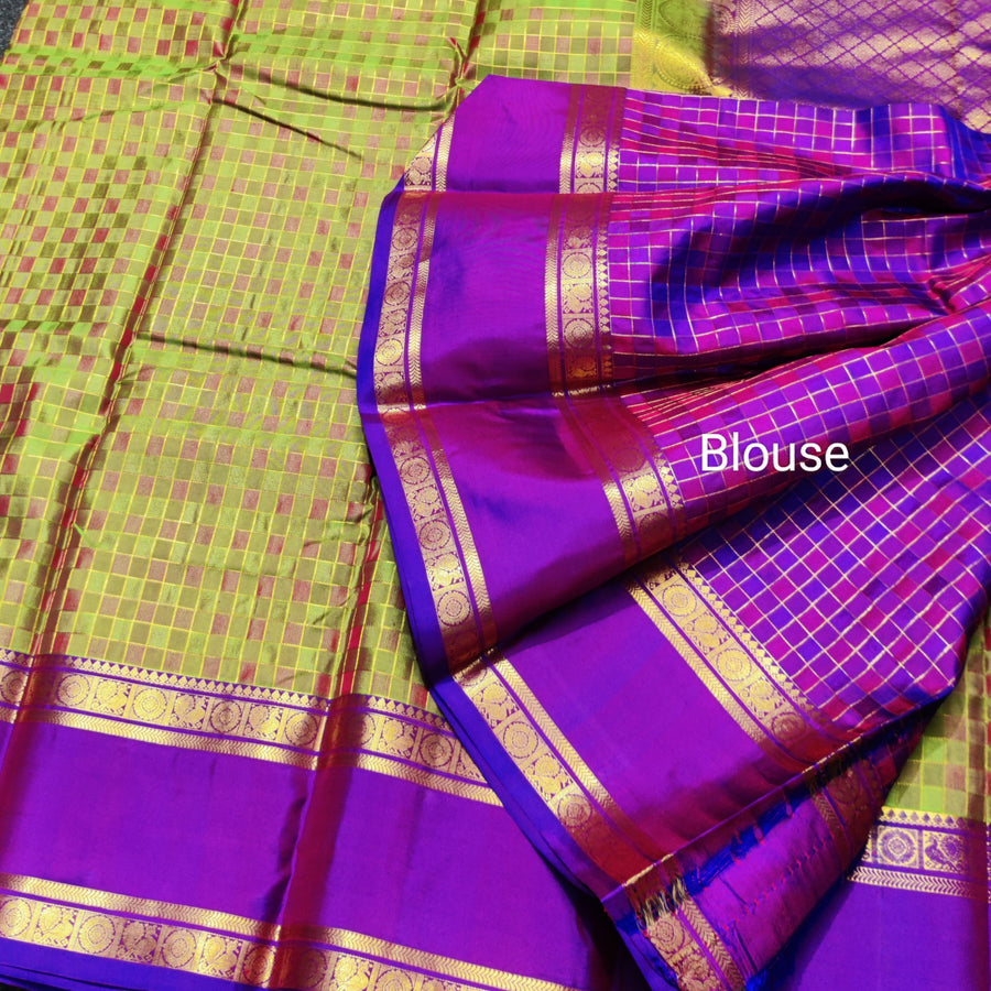 40% off Kanchi kuttu vintage Handloom saree - KMP57