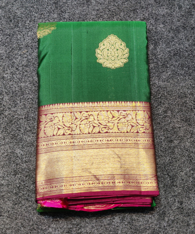 Kanchi pure soft silk Saree - KMP2046