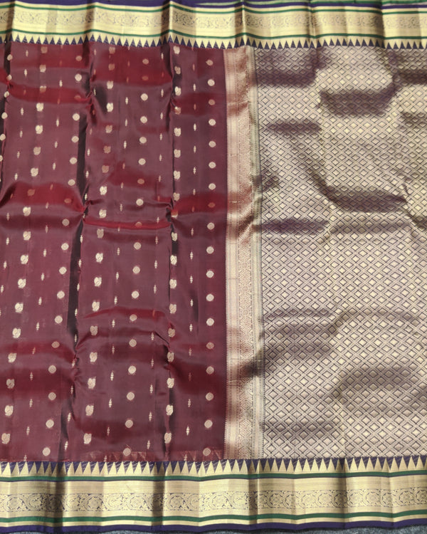 Kanchi Pure silk saree - KMP214 alternate view