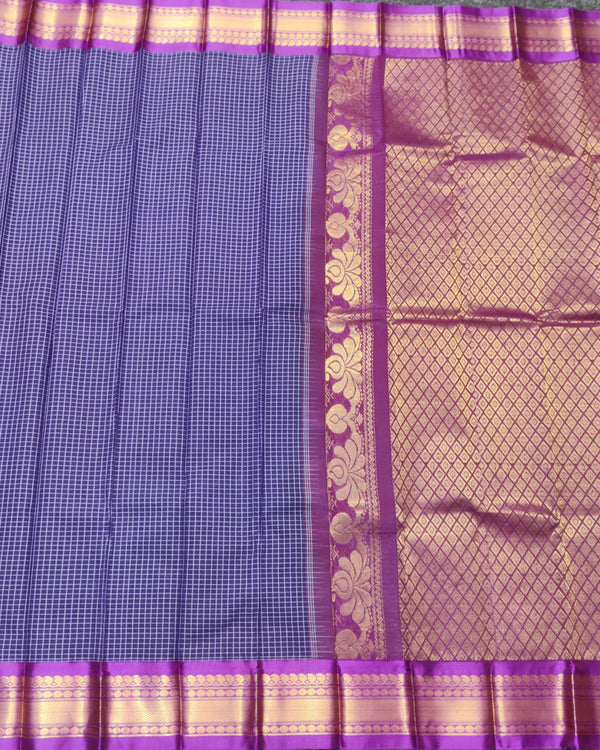 Gadwal cotton check - GC01 alternate view