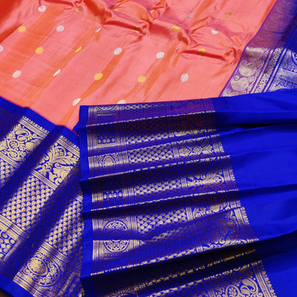 Gadwal pure handloom kuttu silk saree - GPS120