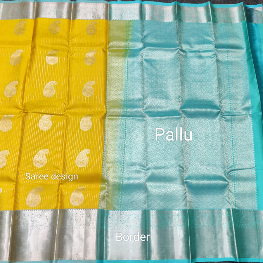 50% off Kanchi kuttu vintage Handloom saree - KMP81