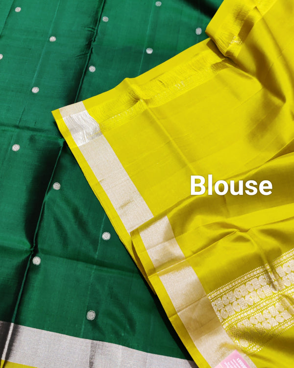 Mangalya pattu handloom saree - MG01 alternate view