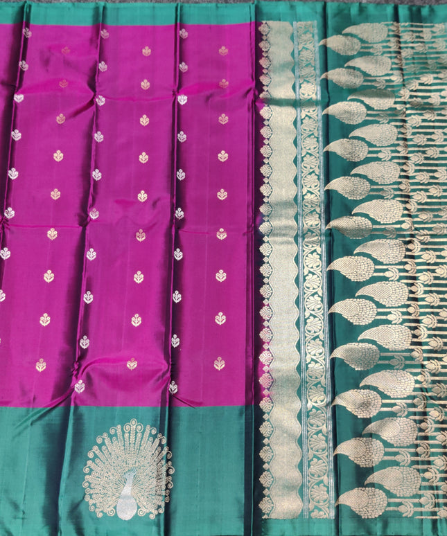 Kanchi pure soft silk Saree - KMP2053