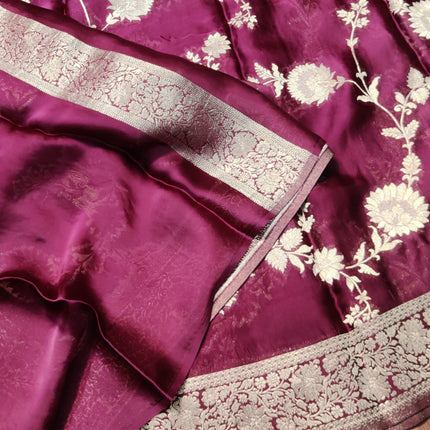 Mashru Silk Saree- MS21