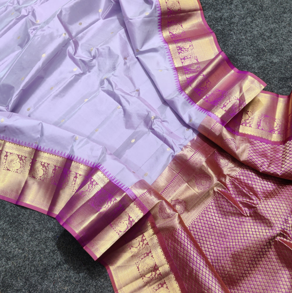 Gadwal Handloom Pure silk saree - GPS164