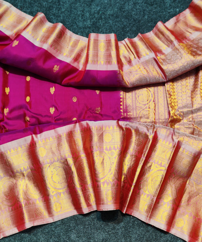 Gadwal pure silk saree - GPS04