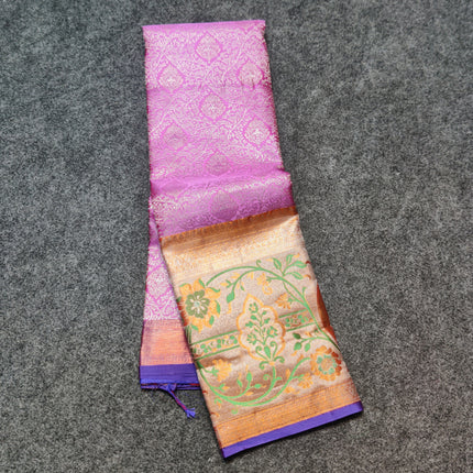 Kanchi pattu half fine bridal wear saree HF30