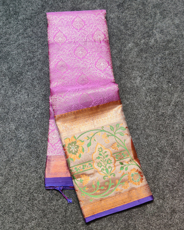 Kanchi pattu half fine bridal wear saree HF30