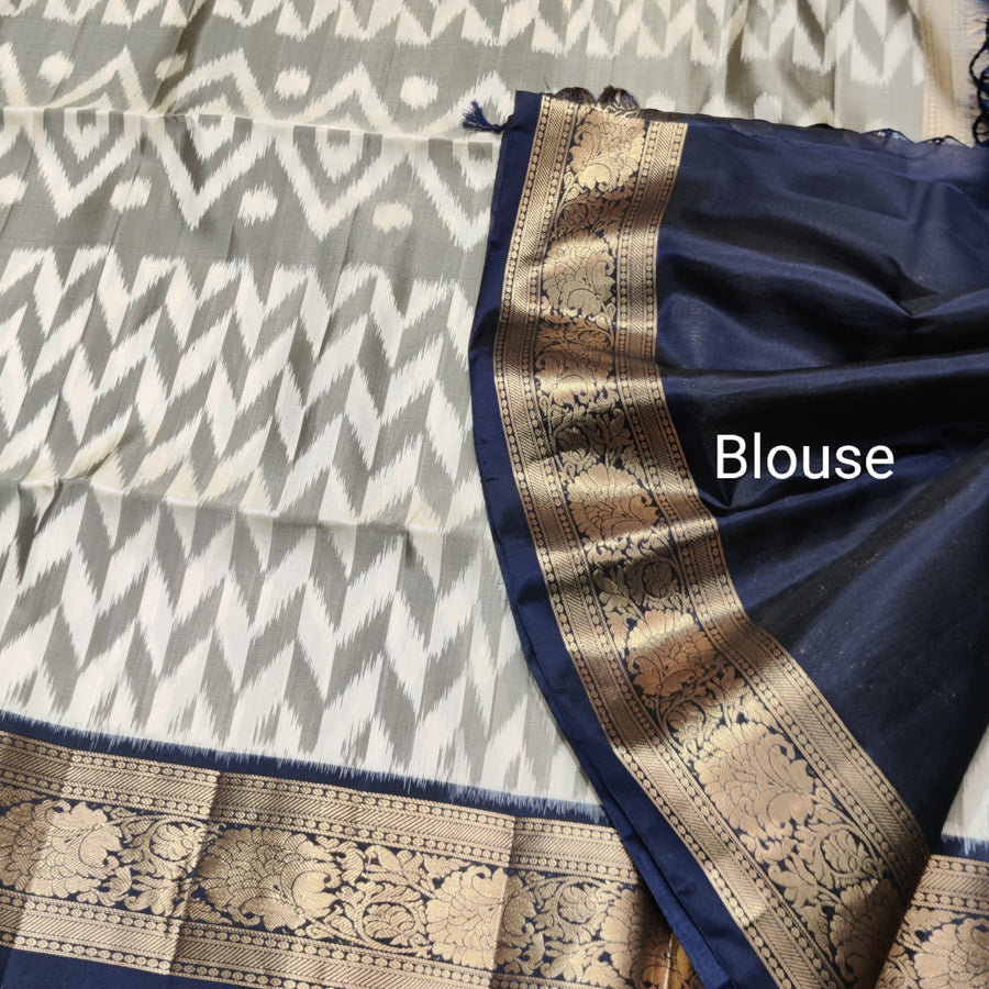 Ikkath Pure handloom silk saree - IKT04