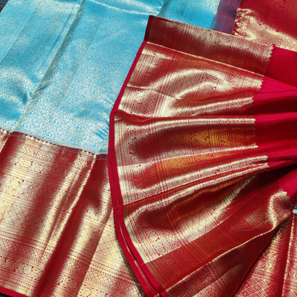 Kanchi pure bridal wear saree - KMP1323