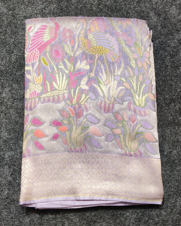 Banaras Tissue Allover Meenakari - BRS34