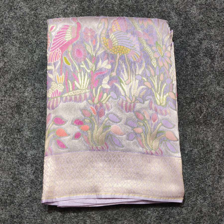Banaras Tissue Allover Meenakari - BRS34