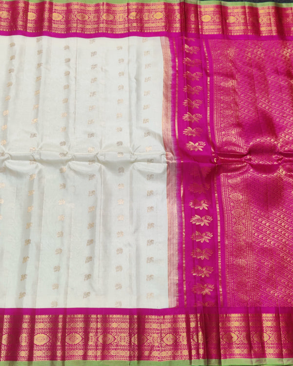 Gadwal Handloom Pure silk saree - GPS03 alternate view