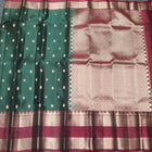 Kanchi Vintage Gap border pattu - KMP352