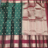 Kanchi Vintage Gap border pattu - KMP352