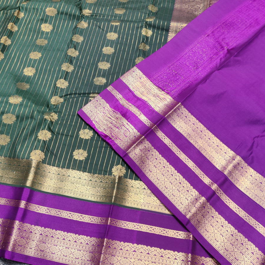 Kanchi semi vintage silk Saree -KS17