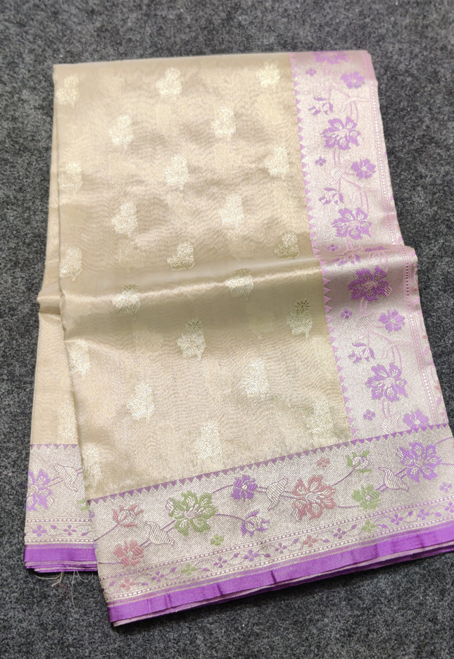 Banaras Tissue Silk Saree - BRS09