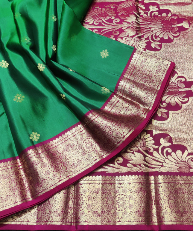 Kanchi Vintage Handloom Saree - KMP43
