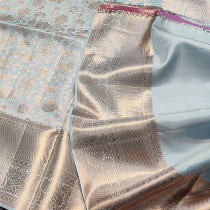 Kanchi Meenakari Brocade Pure handloom Silk Saree - KMP1975