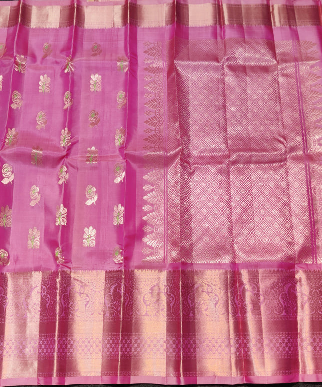 Kanchi pattu pure silk Saree - KMP1565