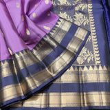 Kanchi Vintage Gap border pattu - KMP293