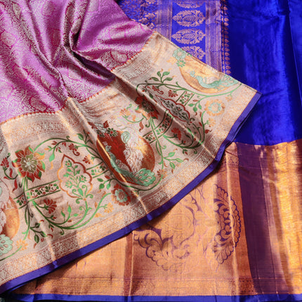 Kanchi pattu half fine bridal wear saree HF30