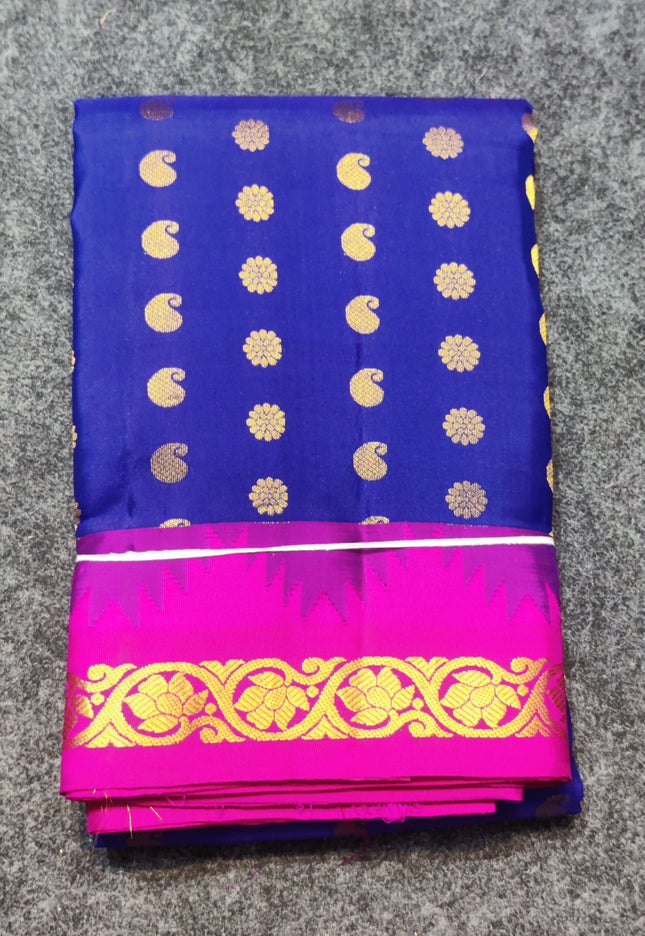 Kanchi Handloom Kuttu Pure Silk Saree - KMP1600
