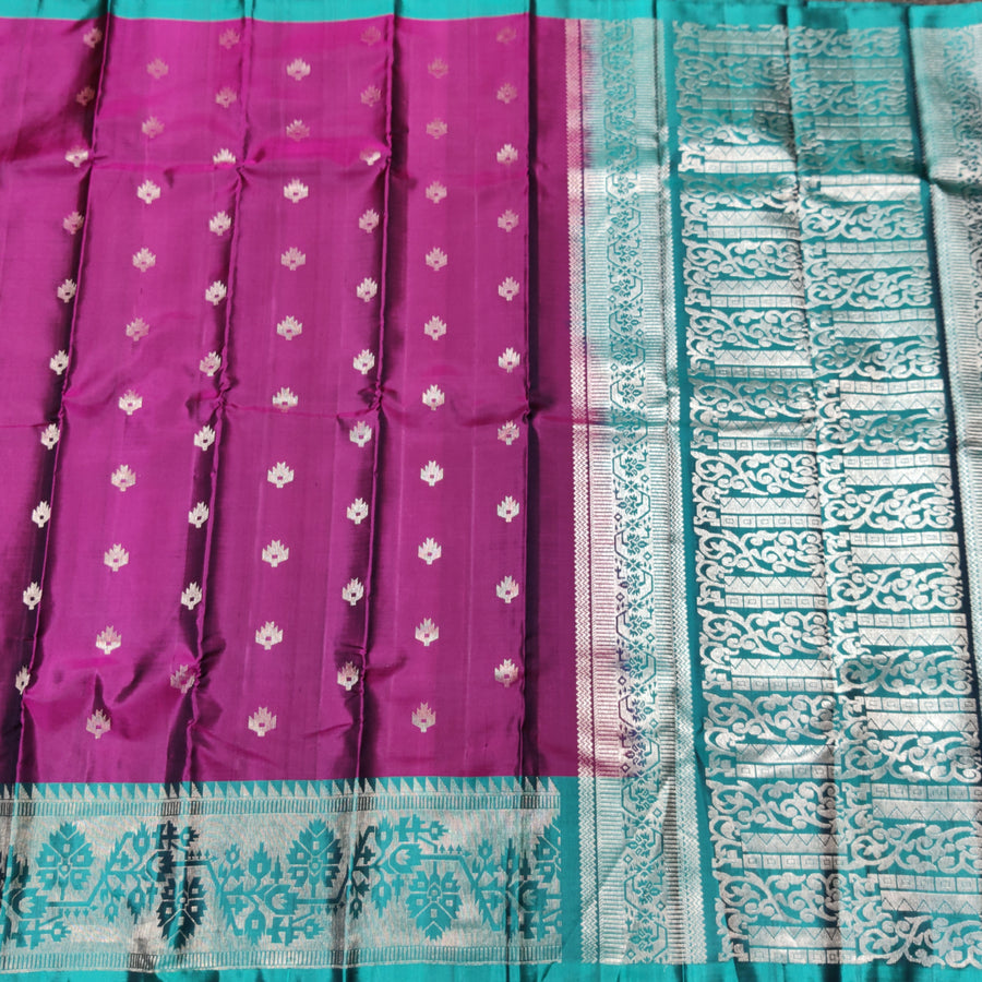 Vaidurya pattu handloom saree - V03