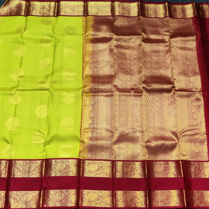 Kanchi Kuttu Vintage Handloom Pattu Saree - KMP3038