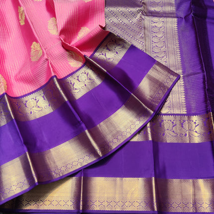 Kanchi Kuttu Vintage Handloom Pattu Saree - KMP3037
