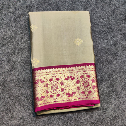 Kanchi pure soft silk Saree - KMP1195