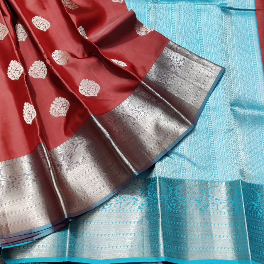 40%Off Kanchi pattu saree - KMP35