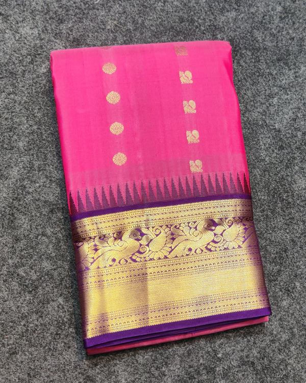Kanchi Pure Handloom Gadwal Saree - KMP162