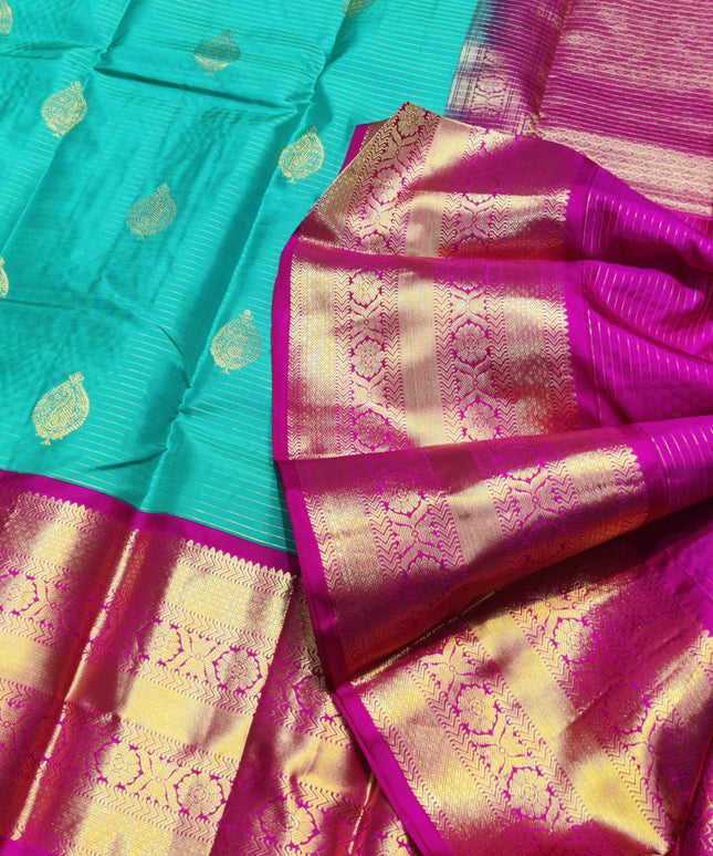 Kanchi Kuttu Handloom Pattu Saree - KMP3033